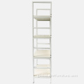 China 4 Layer Metal Leaning Ladder Shelf Bookcase Manufactory